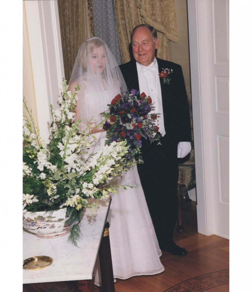 Edward and Loretta threw a heckuva wedding for their daughter Lisa at their home September 13, 1997.
