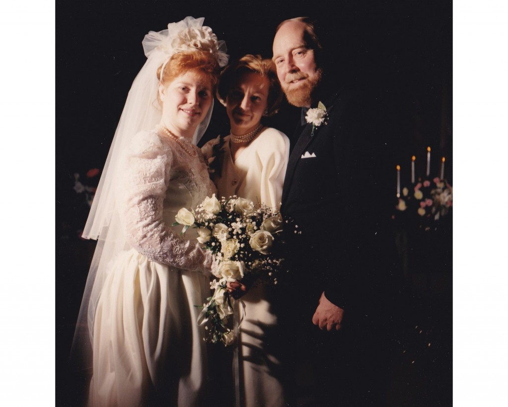 Ed and Loretta Downey at the wedding of their daughter Lynda in 1988.